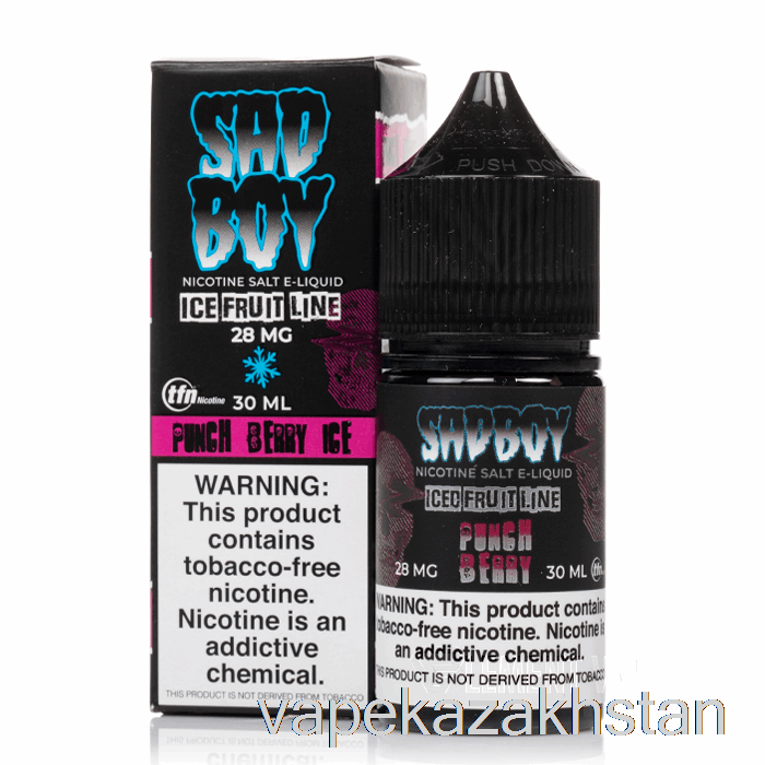 Vape Disposable ICE Punch Berry - Sadboy Salts - 30mL 48mg